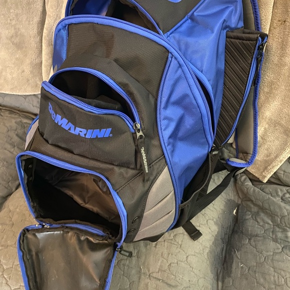 DeMarini Voodoo Rebirth Bat Equipment Pack Baseball Backpack Black
